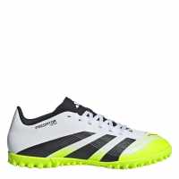 Adidas Predator League Astro Turf Football Boots White/Blk/Lemon Мъжки футболни бутонки