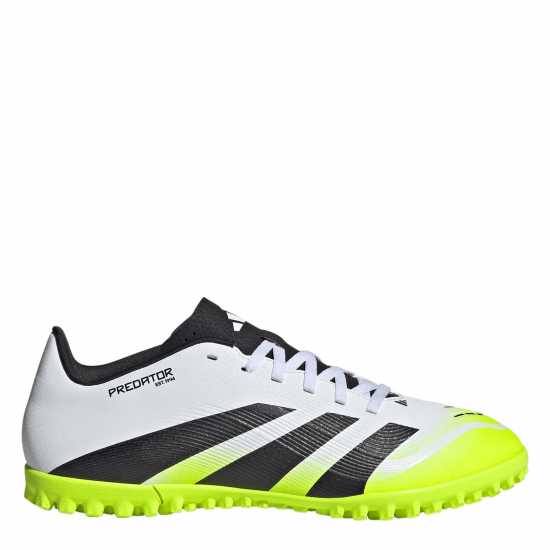 Adidas Predator League Astro Turf Football Boots White/Blk/Lemon Мъжки футболни бутонки