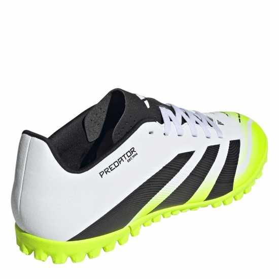 Adidas Predator League Astro Turf Football Boots White/Blk/Lemon Мъжки футболни бутонки