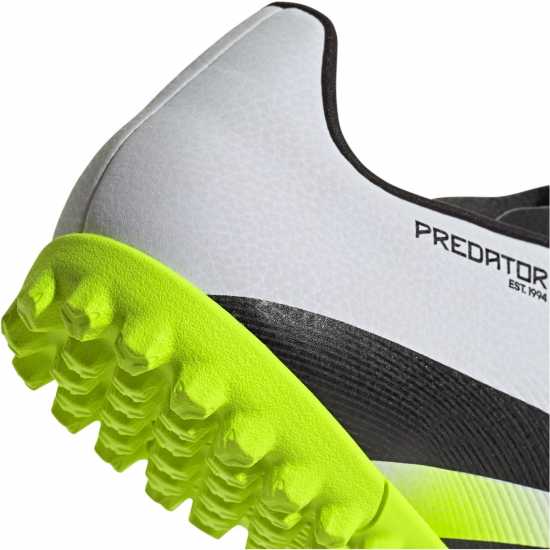 Adidas Predator League Astro Turf Football Boots White/Blk/Lemon Мъжки футболни бутонки