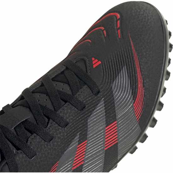 Adidas Predator League Astro Turf Football Boots Черно/Сиво Мъжки футболни бутонки