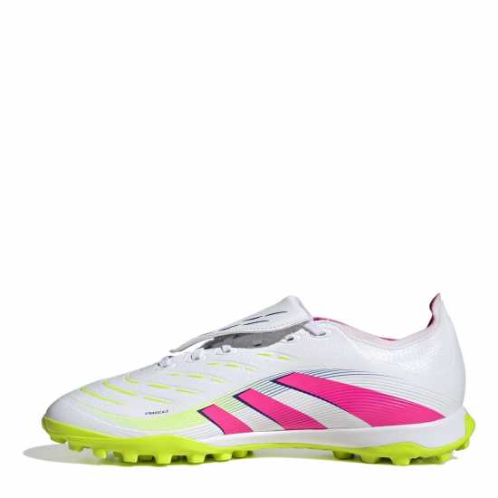 Adidas Predator League Fold-Over Tongue Astro Turf Football Boots Бяло/Розово Мъжки футболни бутонки