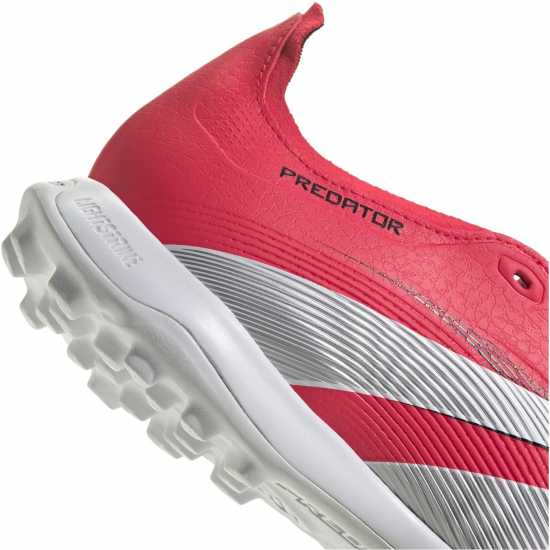 Adidas Predator League Fold-Over Tongue Astro Turf Football Boots Червено/Бяло Мъжки футболни бутонки