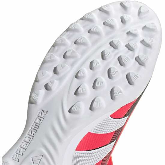 Adidas Predator League Fold-Over Tongue Astro Turf Football Boots Червено/Бяло Мъжки футболни бутонки