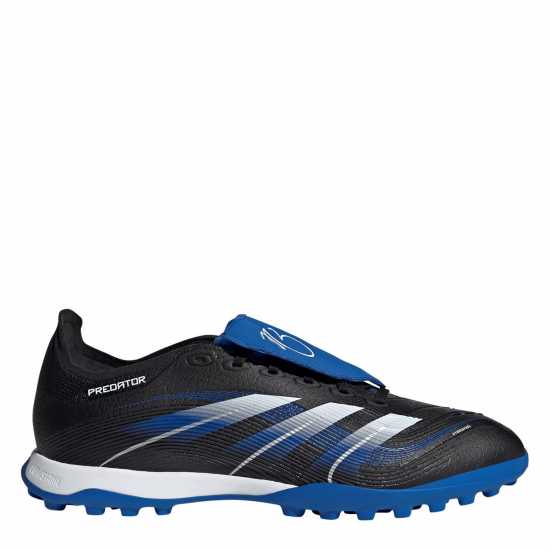Adidas Predator League Fold-Over Tongue Astro Turf Football Boots Черно/Синьо 