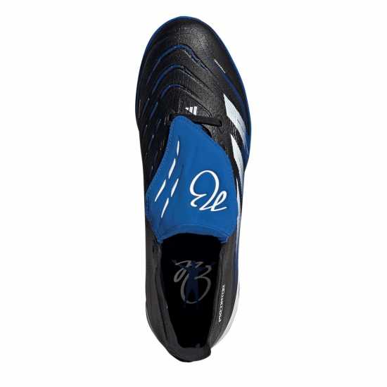 Adidas Predator League Fold-Over Tongue Astro Turf Football Boots Черно/Синьо 