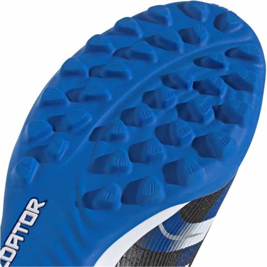 Adidas Predator League Fold-Over Tongue Astro Turf Football Boots Черно/Синьо 