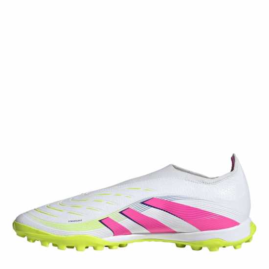 Adidas Predator League Laceless Astro Turf Football Boots Ftwr White 
