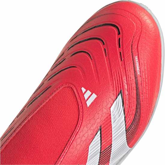 Adidas Predator League Laceless Astro Turf Football Boots Lucid Red 