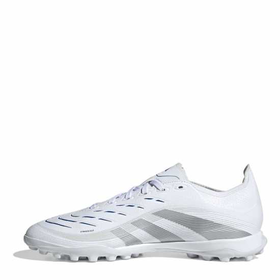 Adidas Predator League Astro Turf Football Boots White/Silver 