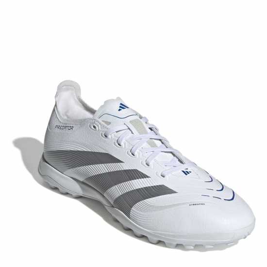 Adidas Predator League Astro Turf Football Boots White/Silver 
