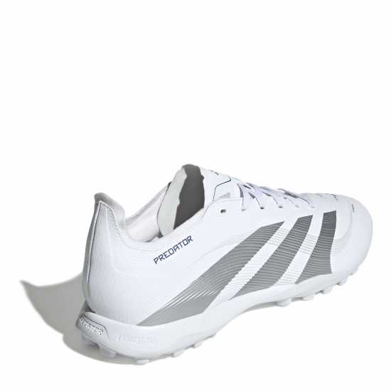 Adidas Predator League Astro Turf Football Boots White/Silver 