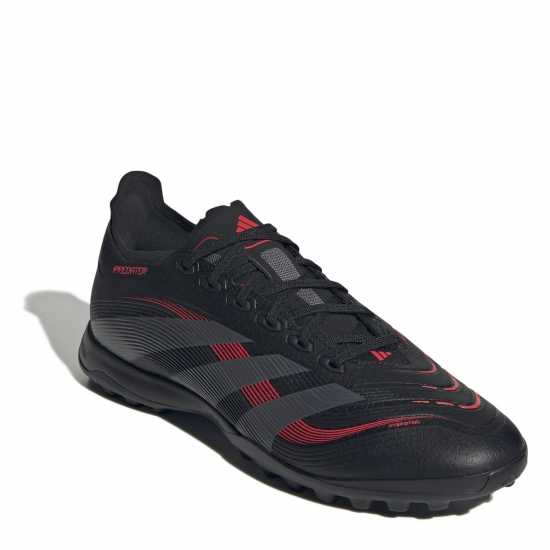 Мъжки футболни бутонки Adidas Predator League Astro Turf Football Boots Черно/Сиво Adidas Predator League Astro Turf Football Boots Черно/Сиво Мъжки футболни бутонки