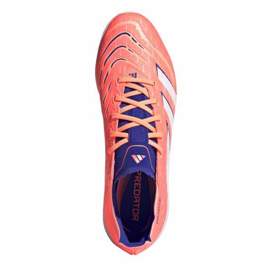 Adidas Predator League Astro Turf Football Boots Оранжево/Бяло Adidas Predator League Astro Turf Football Boots Оранжево/Бяло