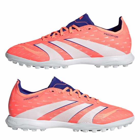 Adidas Predator League Astro Turf Football Boots Оранжево/Бяло Adidas Predator League Astro Turf Football Boots Оранжево/Бяло