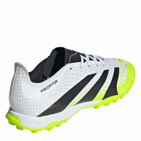 Мъжки футболни бутонки Adidas Predator League Astro Turf Football Boots White/Blk/Lemon Adidas Predator League Astro Turf Football Boots White/Blk/Lemon Мъжки футболни бутонки