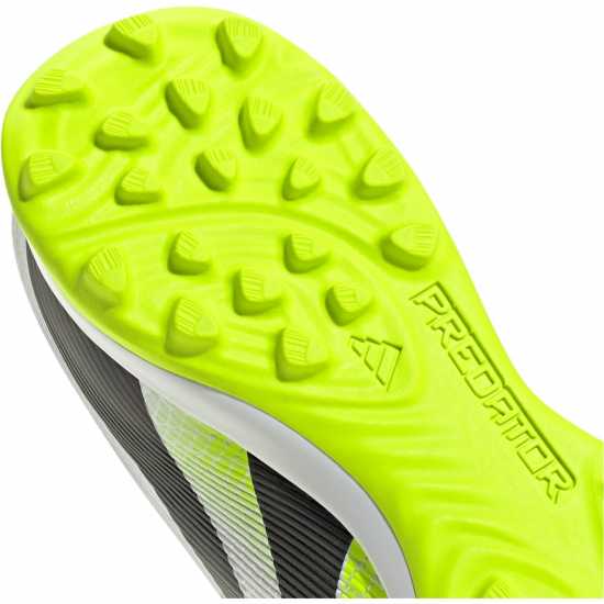 Мъжки футболни бутонки Adidas Predator League Astro Turf Football Boots White/Blk/Lemon Adidas Predator League Astro Turf Football Boots White/Blk/Lemon Мъжки футболни бутонки