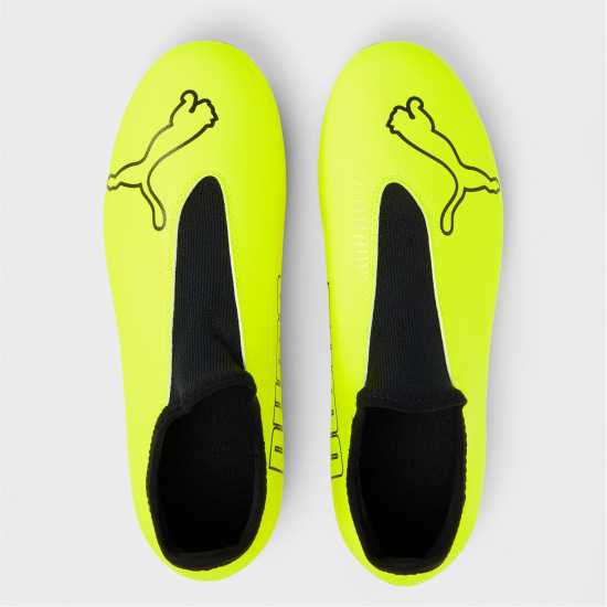 Puma Finesse Astro Turf Football Boots Жълто/Черно Мъжки футболни бутонки