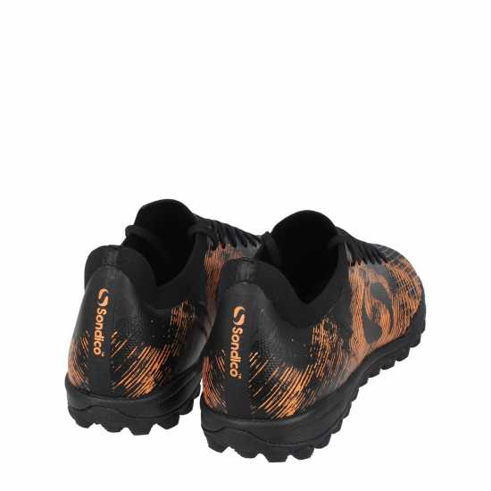Sondico Astro Turf Trainers Черно/Оранжево Мъжки футболни бутонки