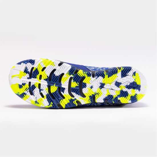 Joma Маратонки За Футбол В Зала Mundial Leather Indoor Football Trainers Кралско синьо Мъжки футболни бутонки