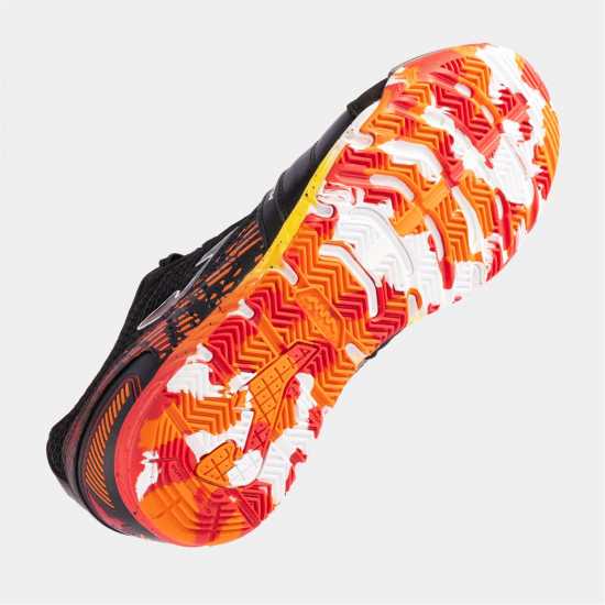 Мъжки футболни бутонки Joma Маратонки За Футбол В Зала Mundial Leather Indoor Football Trainers Черно/Оранжево Joma Маратонки За Футбол В Зала Mundial Leather Indoor Football Trainers Черно/Оранжево Мъжки футболни бутонки