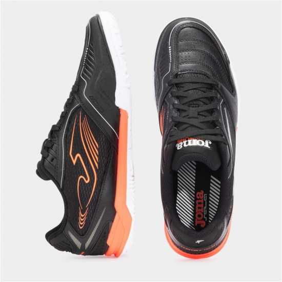 Joma Маратонки За Футбол В Зала Dribling 721 Indoor Football Trainers Бяло/Оранжево 