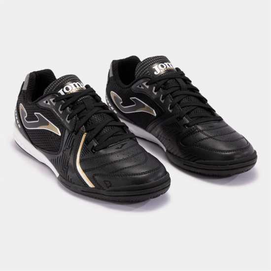 Joma Маратонки За Футбол В Зала Dribling 721 Indoor Football Trainers Черно/Бяло Мъжки футболни бутонки