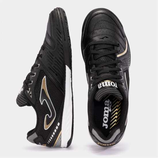Joma Маратонки За Футбол В Зала Dribling 721 Indoor Football Trainers Черно/Бяло Мъжки футболни бутонки