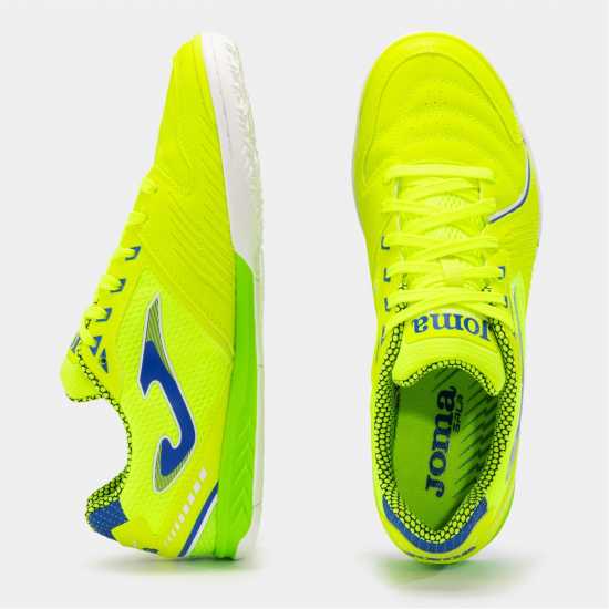 Joma Маратонки За Футбол В Зала Dribling 721 Indoor Football Trainers Флуо Жълто Мъжки футболни бутонки