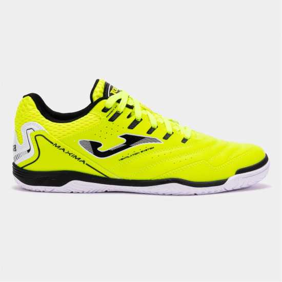 Joma Maxima Indoor Football Boots Fluo Yellow 