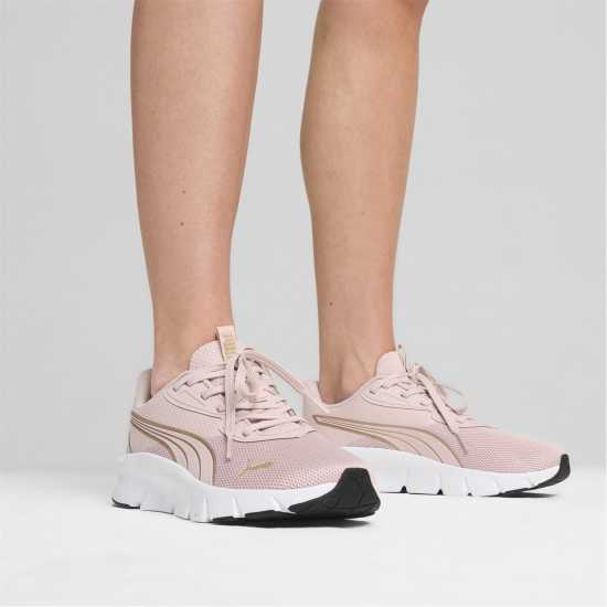 Puma Flexfocus Lite Running Shoes Womens Pink/Gold 