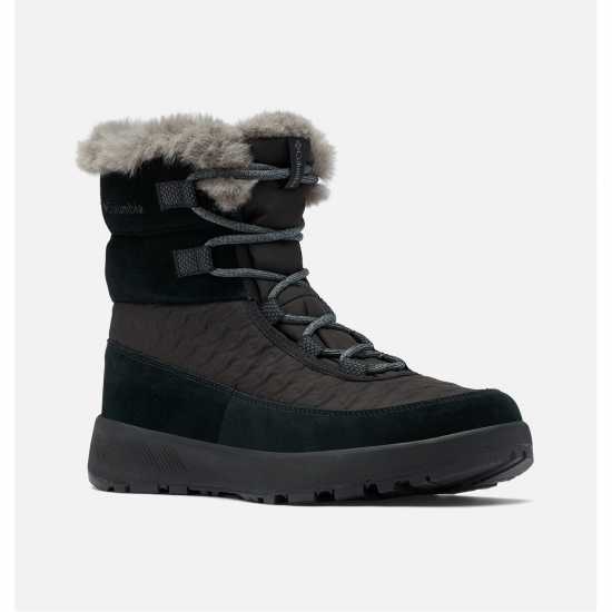 Columbia Slopeside Peak Waterproof Snow Boots Womens Черно 