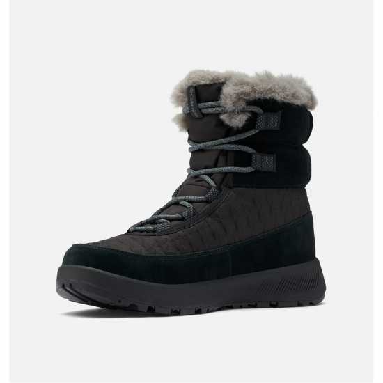 Columbia Slopeside Peak Waterproof Snow Boots Womens Черно 