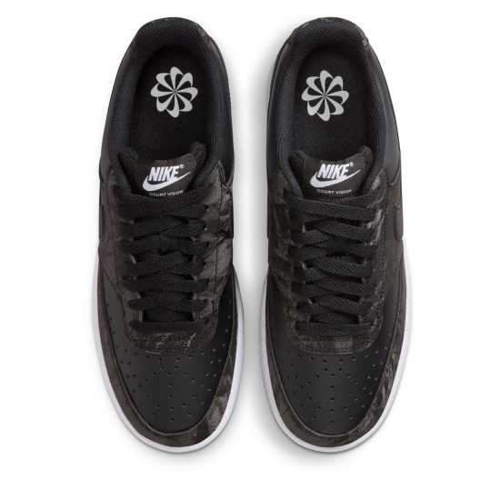 Nike Court Vision Next Nature Черно/Черно-Бяло 