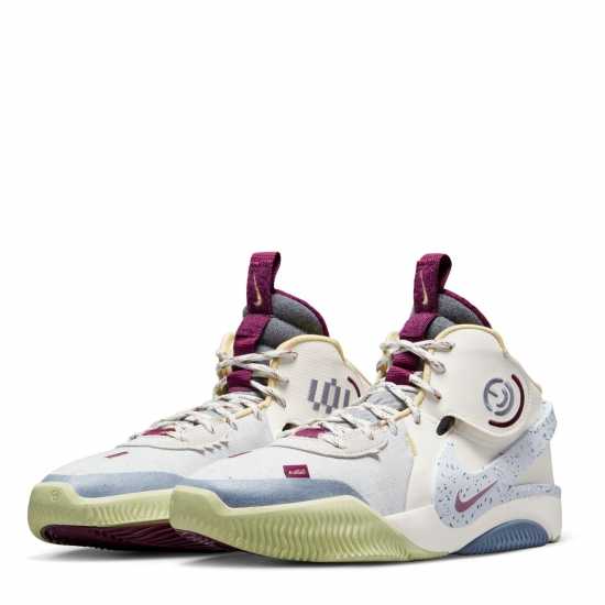 Nike Air Deldon Easy On/off Basketball Shoes Grey/Sangria Мъжки баскетболни маратонки