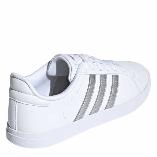 Adidas Courtpoint Trainers Womens White/Grey Дамски маратонки
