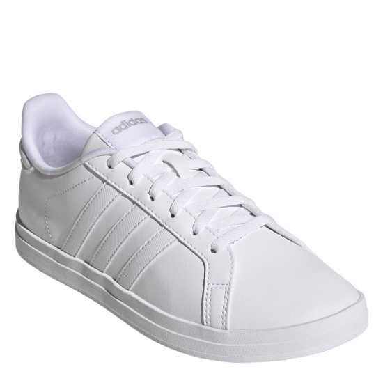 Adidas Courtpoint Trainers Womens Triple White Дамски маратонки