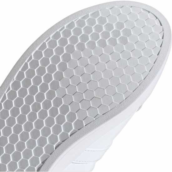 Adidas Courtpoint Trainers Womens Triple White Дамски маратонки