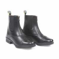 Боти За Езда Moretta Rosetta Paddock Boots - Childs Black Детски ботуши