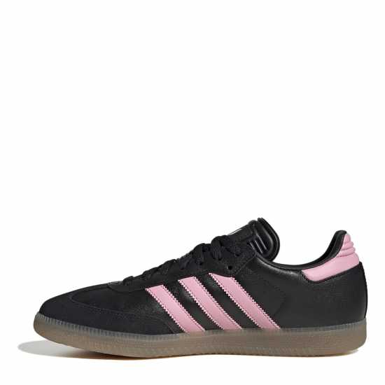 Adidas Мъжки Маратонки Messi Samba Trainers Womens Черно/Розово/Гума 