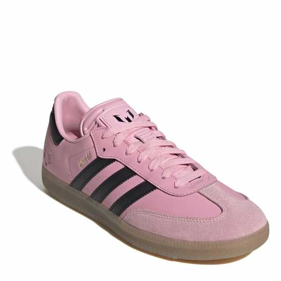 Adidas Мъжки Маратонки Messi Samba Trainers Womens Розово/Черно/Гума Adidas Мъжки Маратонки Messi Samba Trainers Womens Розово/Черно/Гума