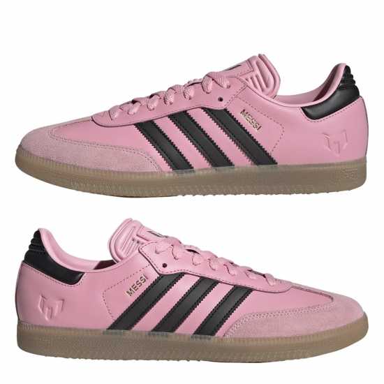 Adidas Мъжки Маратонки Messi Samba Trainers Womens Розово/Черно/Гума Adidas Мъжки Маратонки Messi Samba Trainers Womens Розово/Черно/Гума