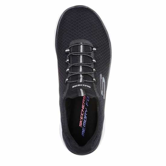 Skechers Mesh Bungee Slip-On Memory Foam Low-Top Trainers Skechers Mesh Bungee Slip-On Memory Foam Low-Top Trainers