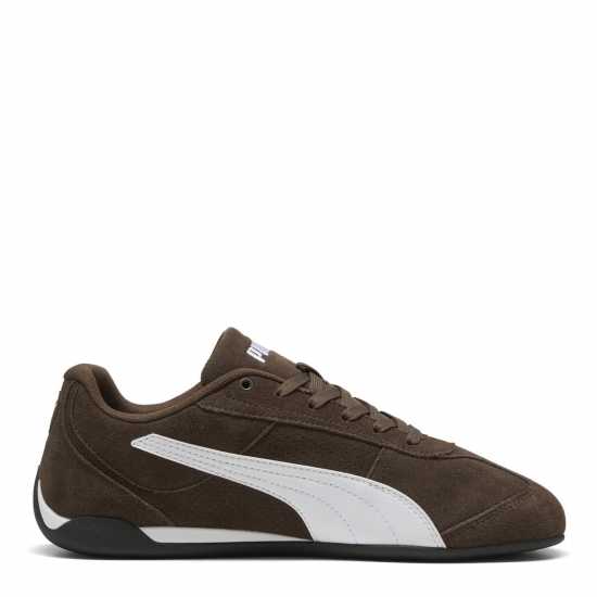 Puma Мъжки Маратонки Replicatch Womens Trainers Brown/White 