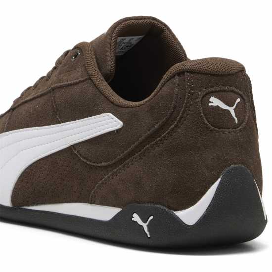 Puma Мъжки Маратонки Replicatch Womens Trainers Brown/White 