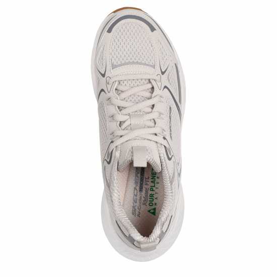 Skechers Edgeride Silver Eclipse Casual Low-Top Trainers Skechers Edgeride Silver Eclipse Casual Low-Top Trainers