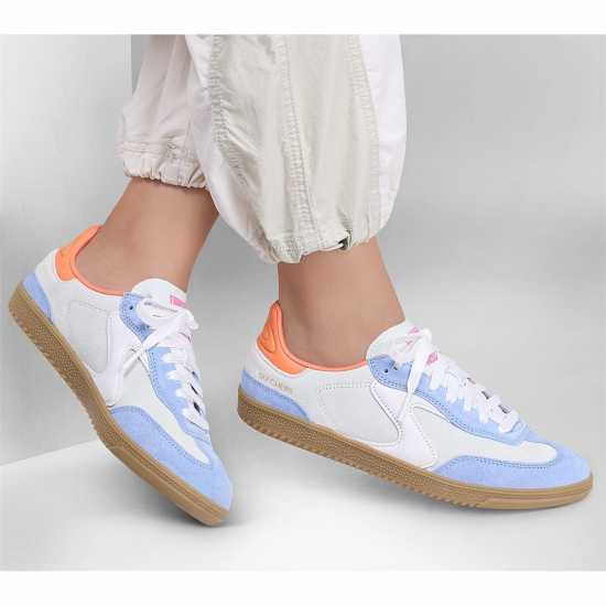 Skechers Hotshot Casual Low-Top Trainers Светло синьо 