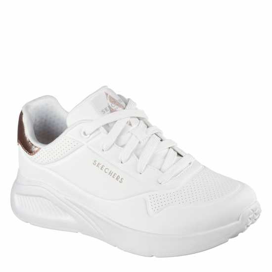 Skechers Маратонки Без Връзки Uno Lite Slip On Trainers Бяло 