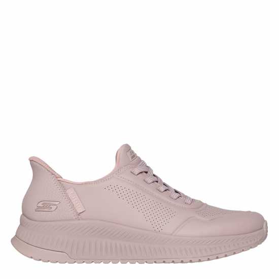 Skechers Маратонки Без Връзки Bobs Squad 4 Slip On Trainers Womens Розово засмучено 