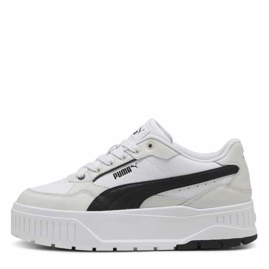 Puma Karmen Ii Idol Low-Top Trainers Womens Wht/Blk/Grey Puma Karmen Ii Idol Low-Top Trainers Womens Wht/Blk/Grey